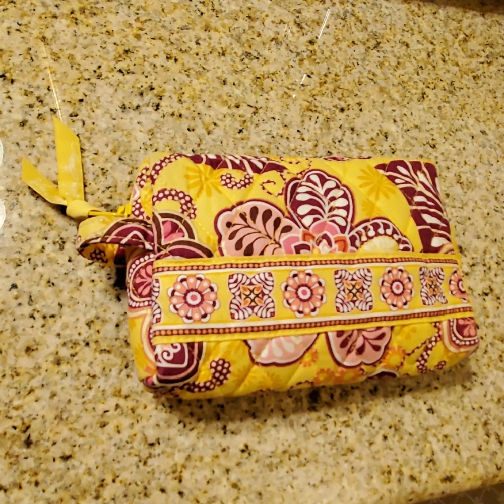 Vera Bradley small makeup bag